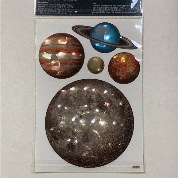 NIB Discovery Solar system model set with Bonus 10 Planets Wall Decor - Picture 7 of 9